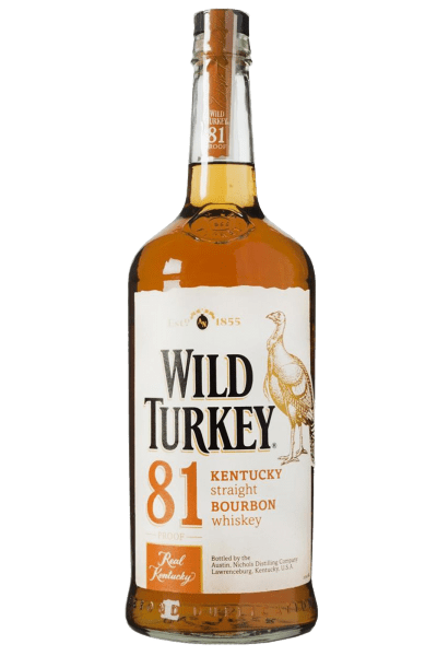 Wild Turkey 81 Proof Kentucky Straight Bourbon Whiskey 70cl