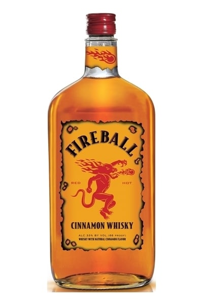 Fireball Liqueur Blended With Cinnamon And Whisky 1 litro